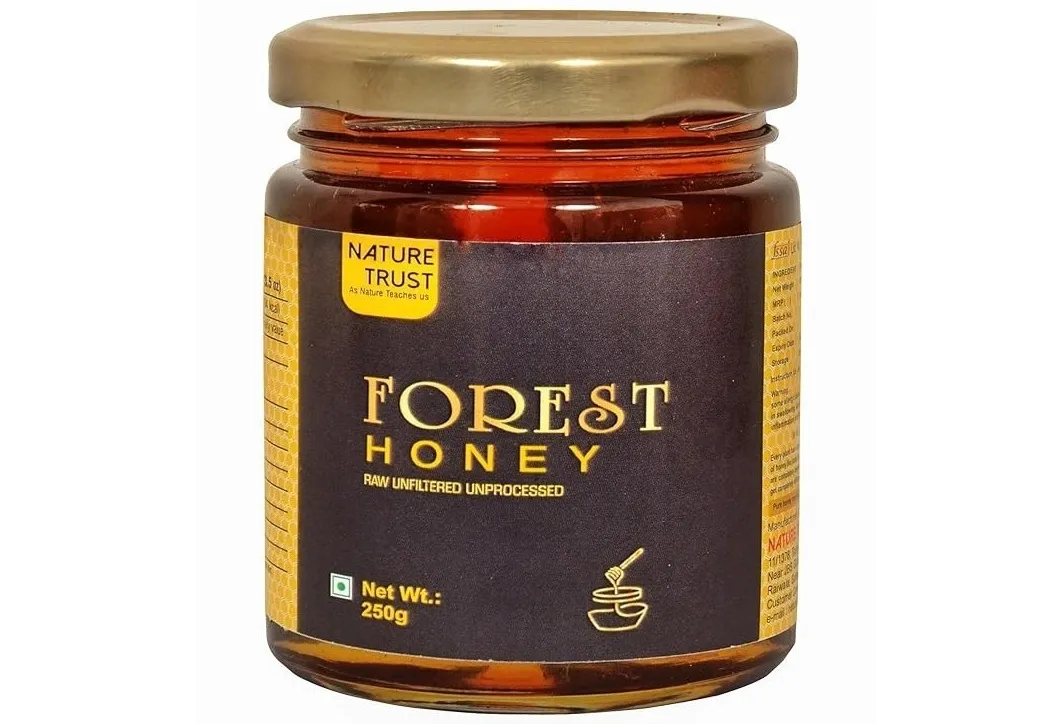 Nature Trust Raw Forest Honey 250 Gram - Original Honey 100% Pure and Natural